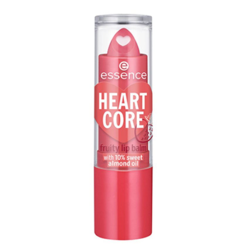 ESSENCE - BAUME A LEVRES FRUITE HEART CORE-02 SWEET STRAWBERRY