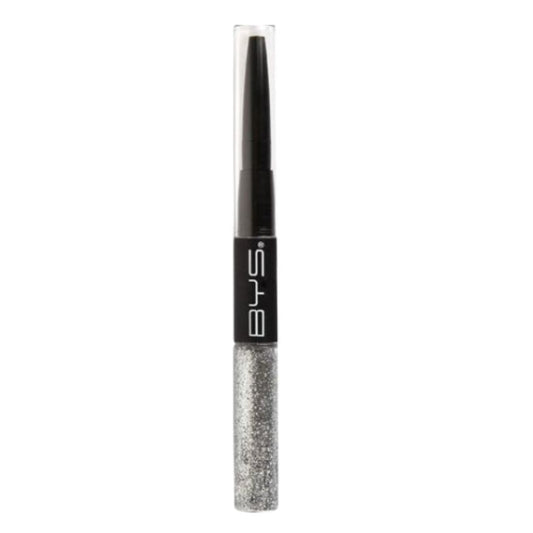 BYS – GLITTER & LINER DUO SILVER