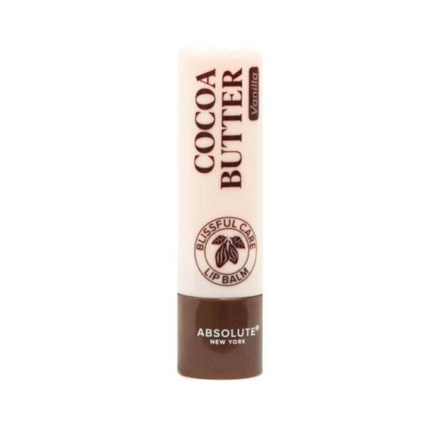 ABSOLUTE NEW YORK - BLISSFUL CARE COCOA BUTTER VANILLA LIP BALM