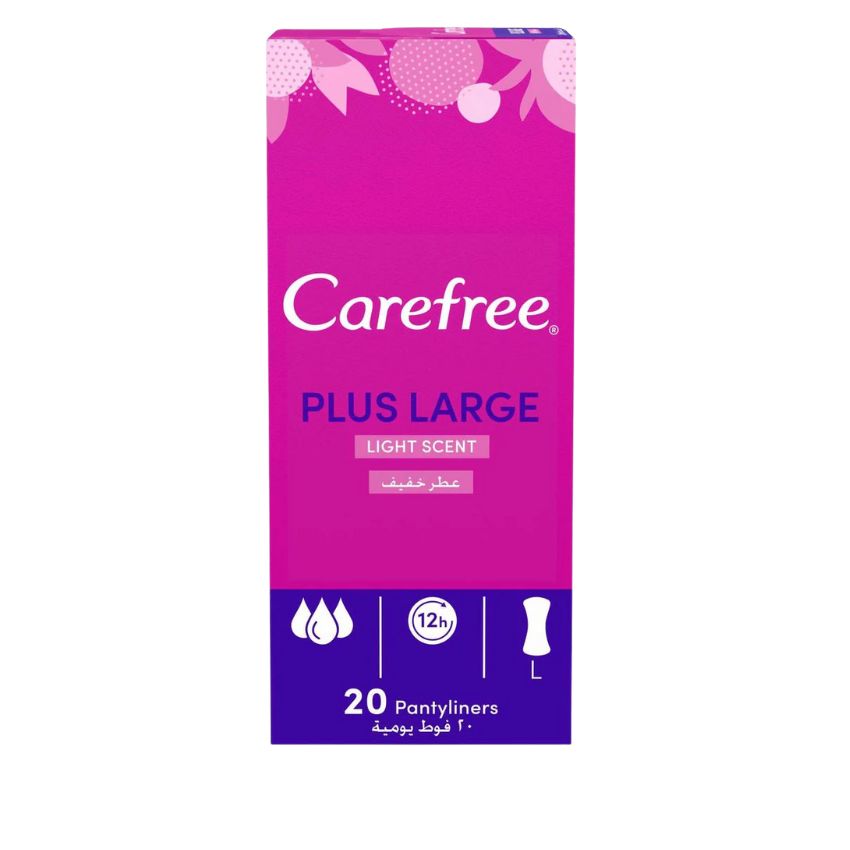 CAREFREE PLUS LARGE 20