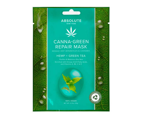 ABSOLUTE - CANNA GREEN REPAIR MASK HEMP GREEN TEA