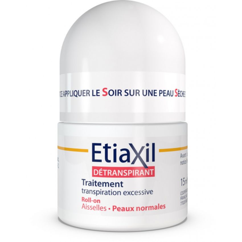 ETIAXIL ROLL - ON DETRANSPIRANT AISSELLES PEAUX NORMALES 15ML