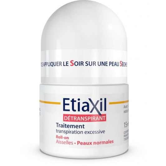 ETIAXIL ROLL - ON DETRANSPIRANT AISSELLES PEAUX NORMALES 15ML