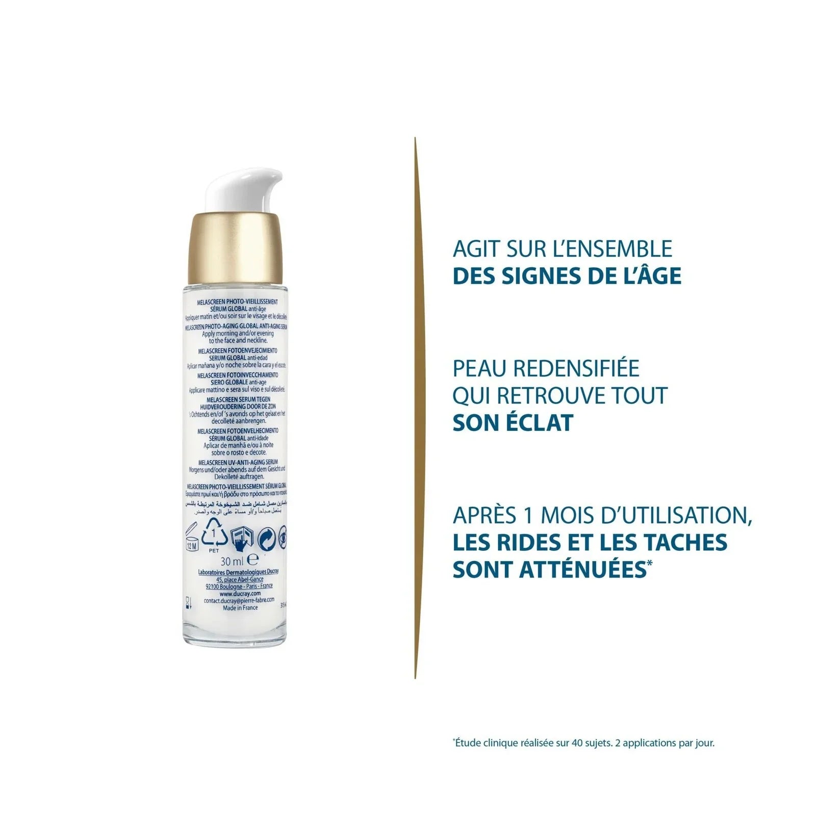 DUCRAY - MELASCREEN SERUM GLOBAL 30ML