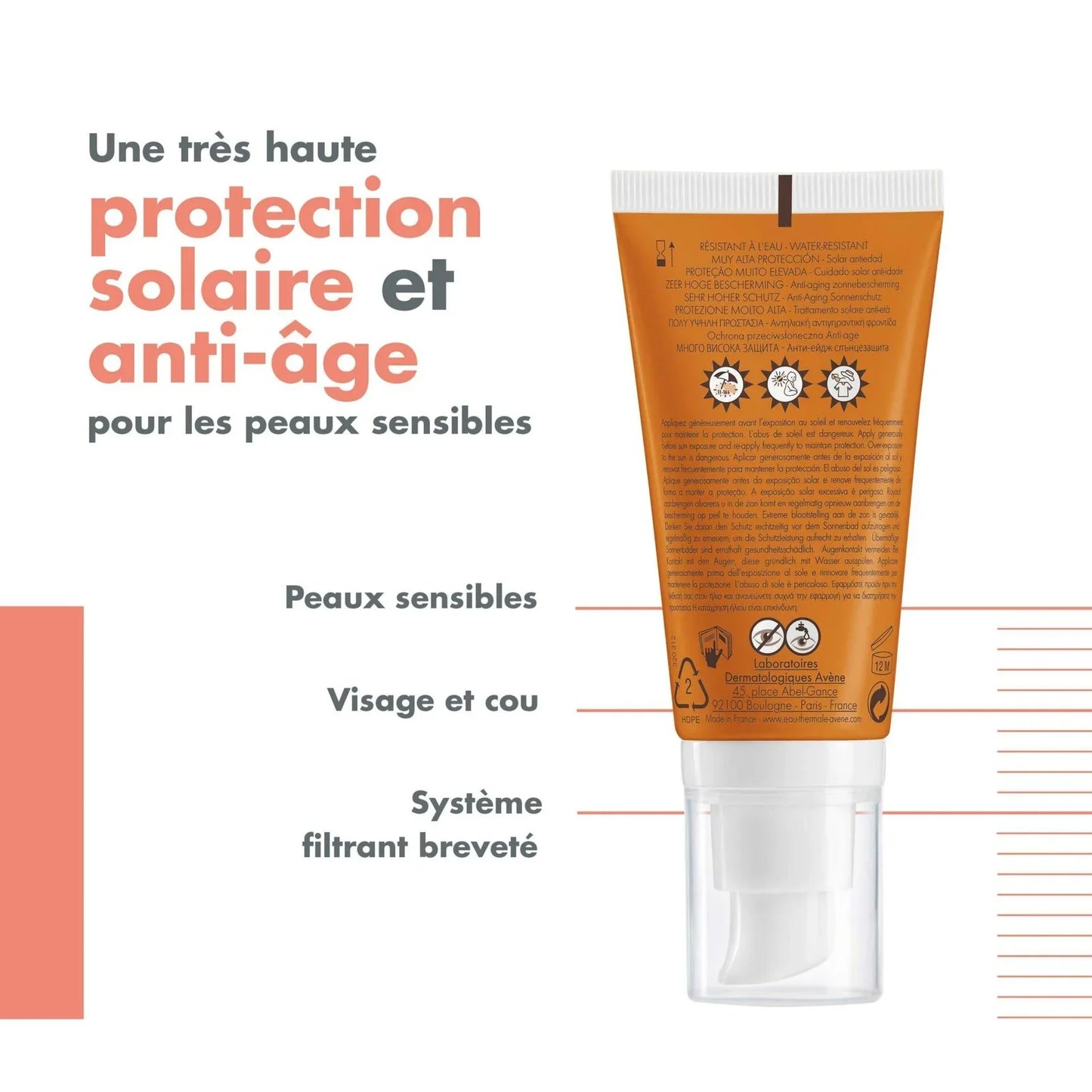 AVENE - SOLAIRE ANTI-ÂGE SPF 50