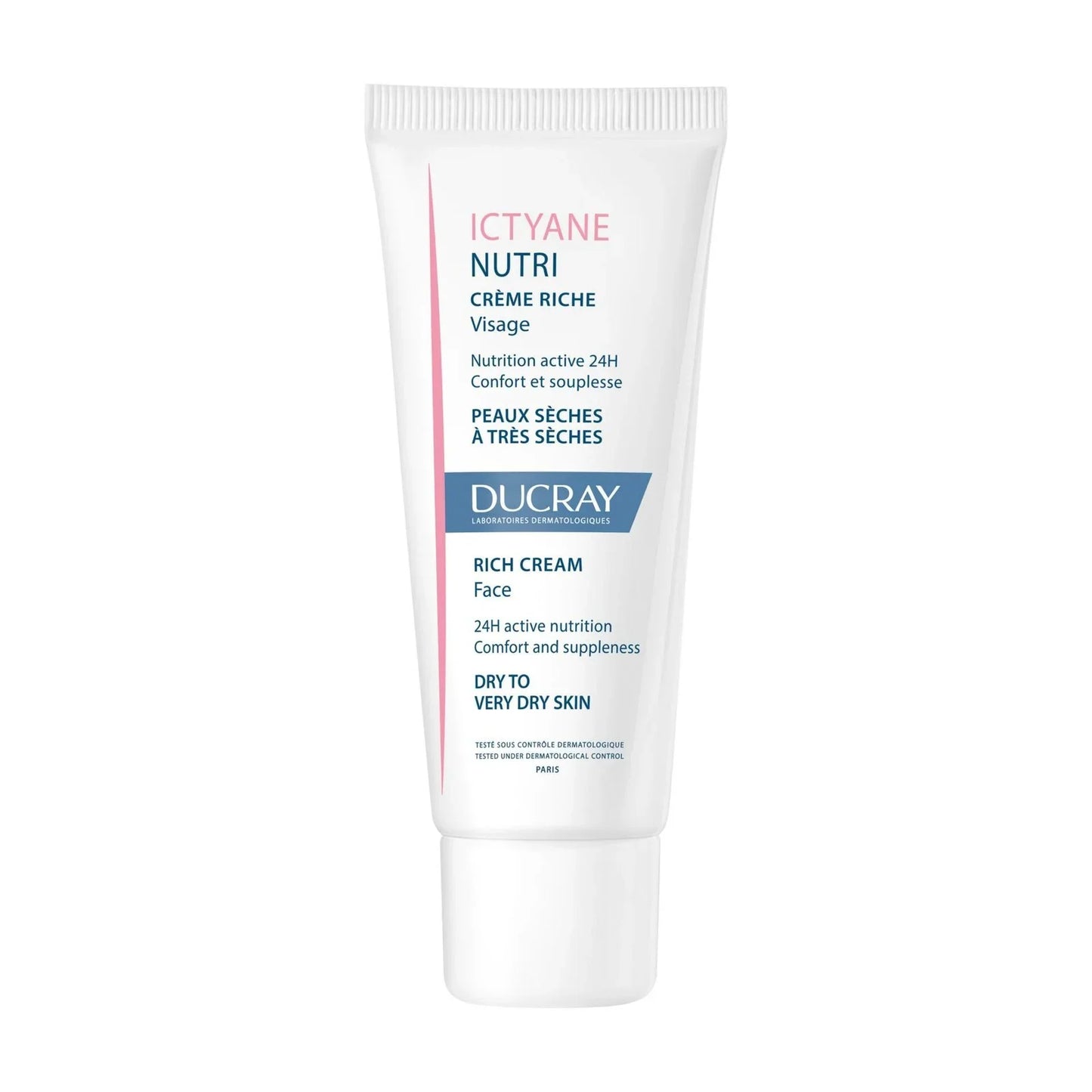 DUCRAY CREME RICHE VISAGE NUTRITION ACTIVE 24H CONFORT ET SOUPLESSE