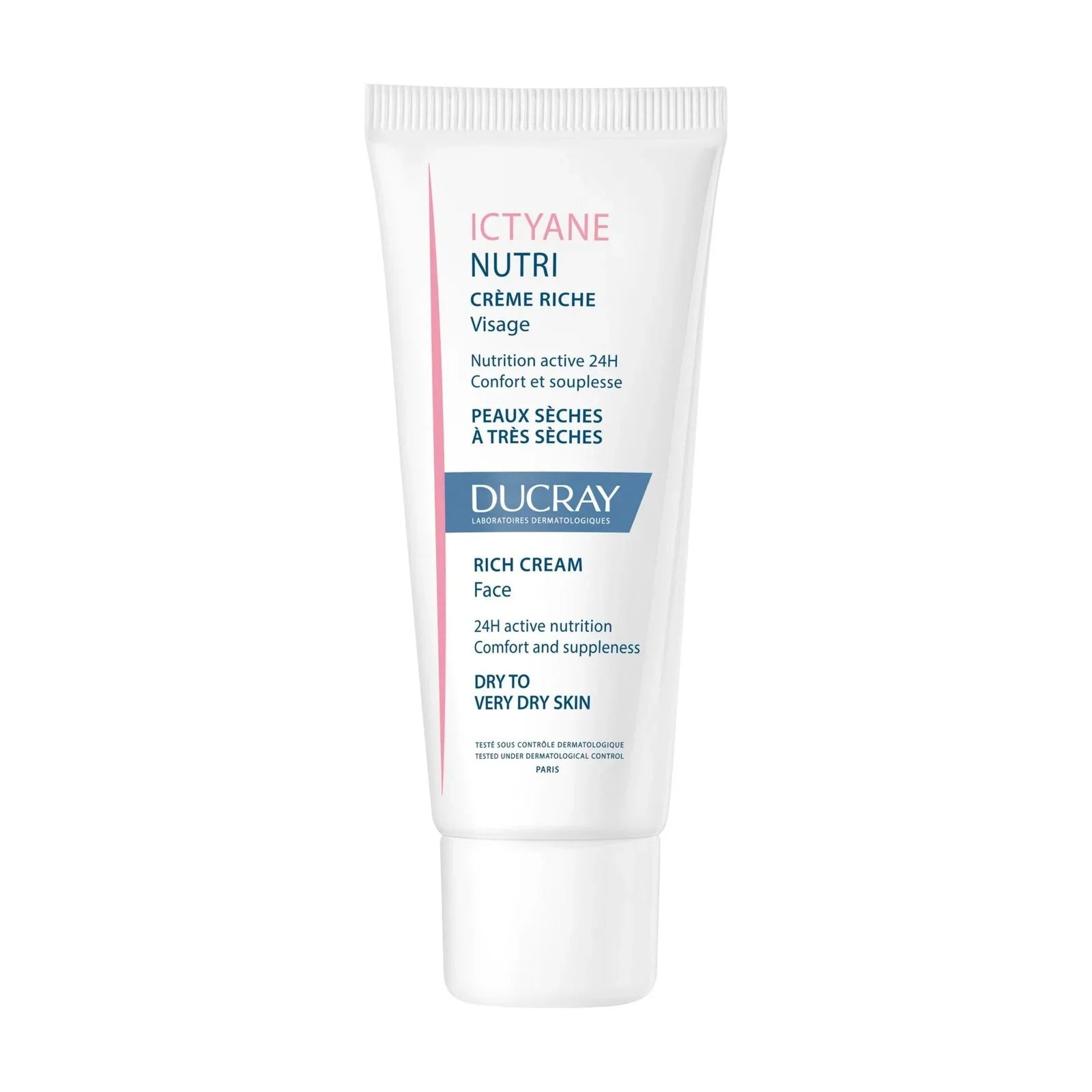 DUCRAY CREME RICHE VISAGE NUTRITION ACTIVE 24H CONFORT ET SOUPLESSE