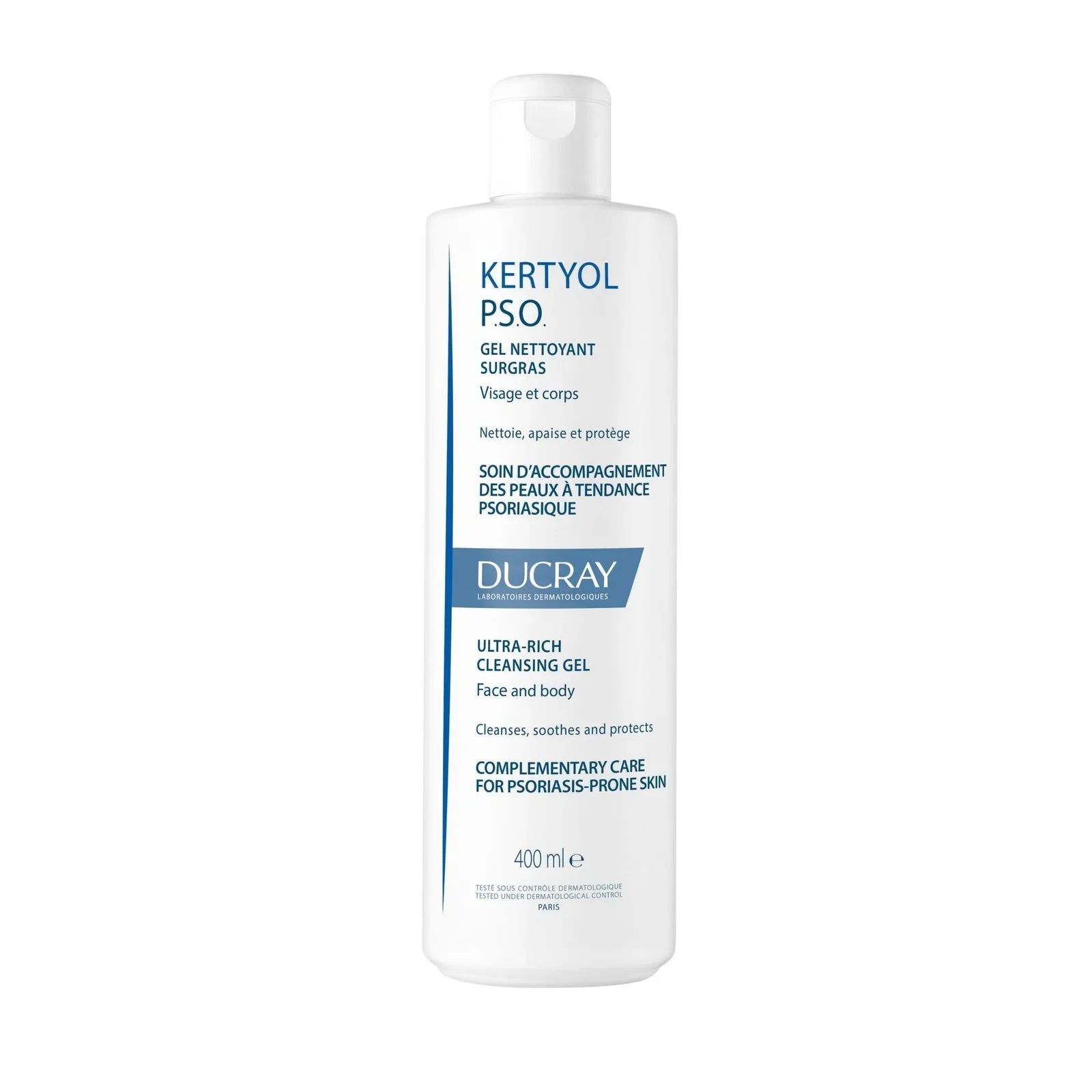 DUCRAY - KERTYOL PSO GEL NETTOYANT 400 ML
