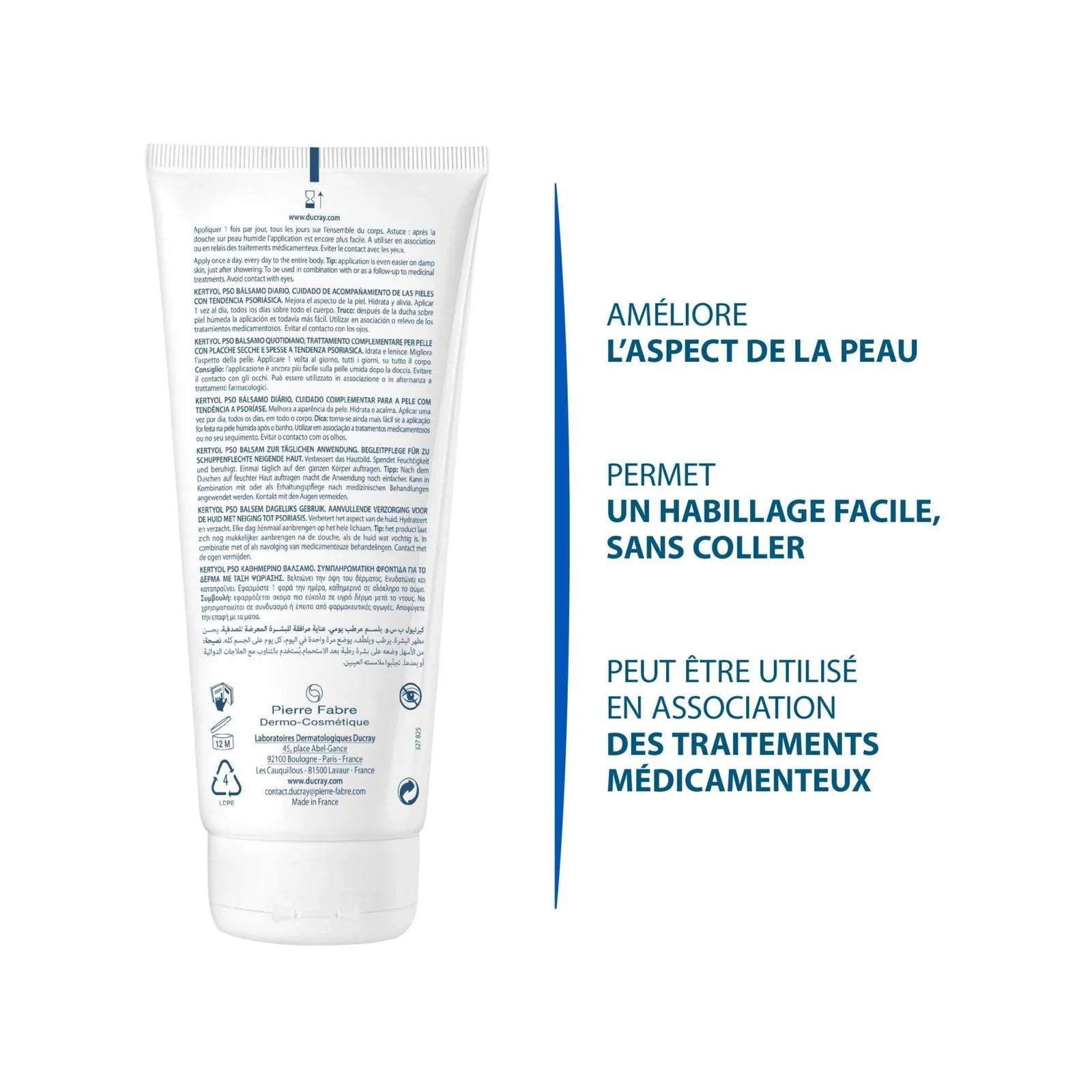 DUCRAY — BAUME HYDRATANT QUOTIDIEN BAUME ANTI GRATTAGE KERTYOL PSO 200 ML
