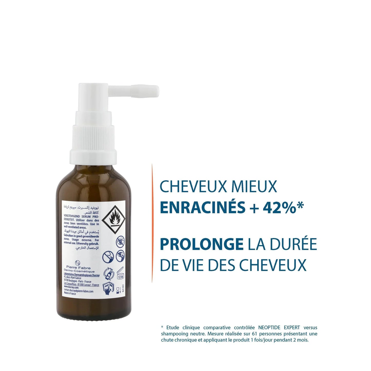 DUCRAY - SÉRUM ANTICHUTE & CROISSANCE NEOPTIDE EXPERT 2*50mlML