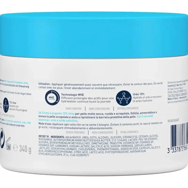 CERAVE - SA ANTI RUGOSITES CREME 340g