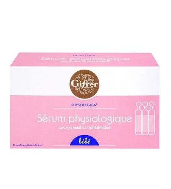 GIFRER - SERUM PHYSIOLOGIQUE BTE 40