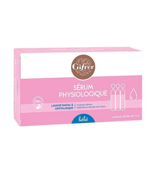 GIFRER - SERUM PHYSIOLOGICA BOITE 12*5ML