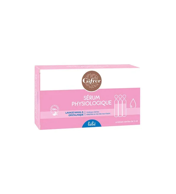 GIFRER - SERUM PHYSIOLOGICA BTE X 5 UNIDOSES 5 ML