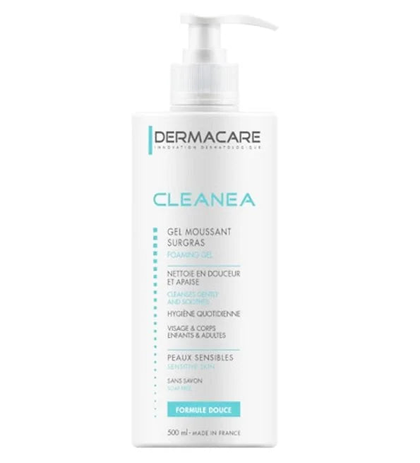 DERMACARE – CLEANEA GEL MOUSSANT SURGRAS – 500 ML