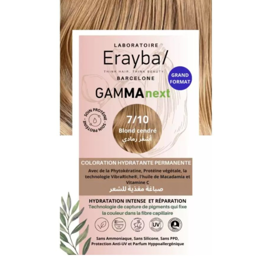 ERAYBA - GAMMA COLOR 7/10 BLOND CENDRÉ