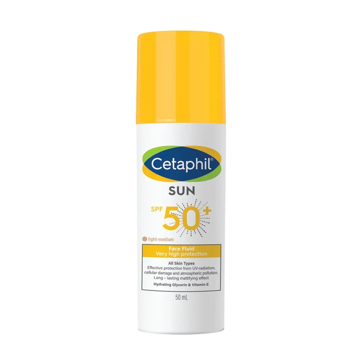 CETAPHIL - SUN FACE FLUIDE TEINTE SPF50 50ML