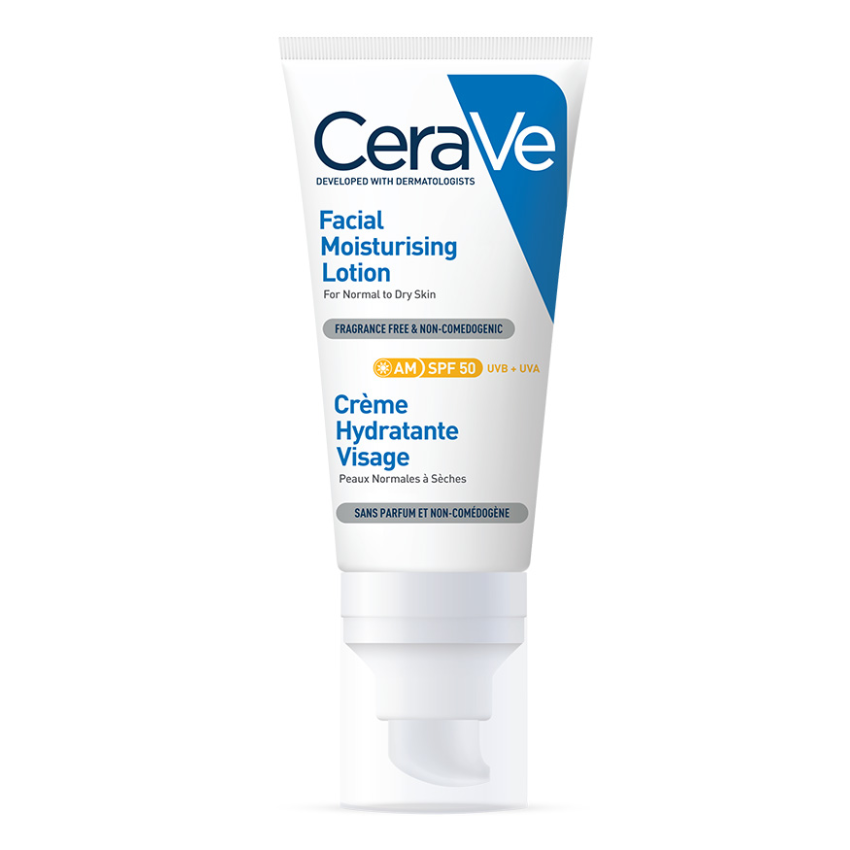 CERAVE - PROMO CRÉME HYD SPF50 52ML ECH