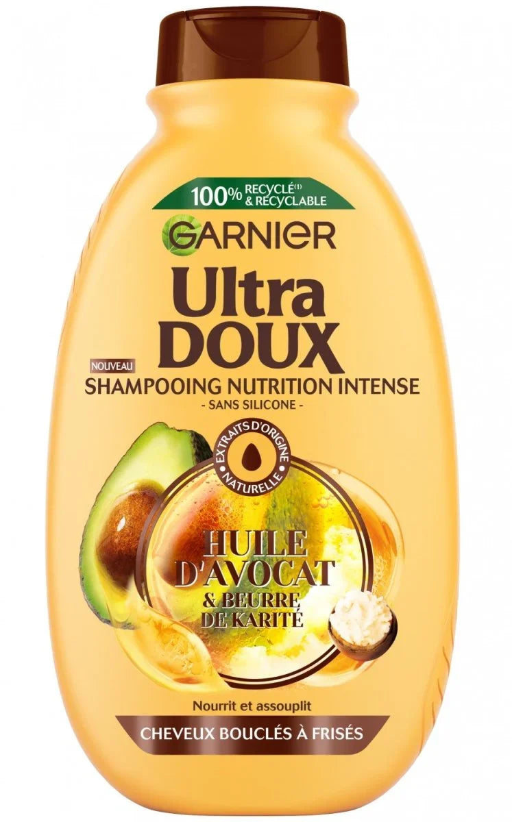 GARNIER - ULTRA DOUX SHAMPOOING AVOCAT KARITE 400ML
