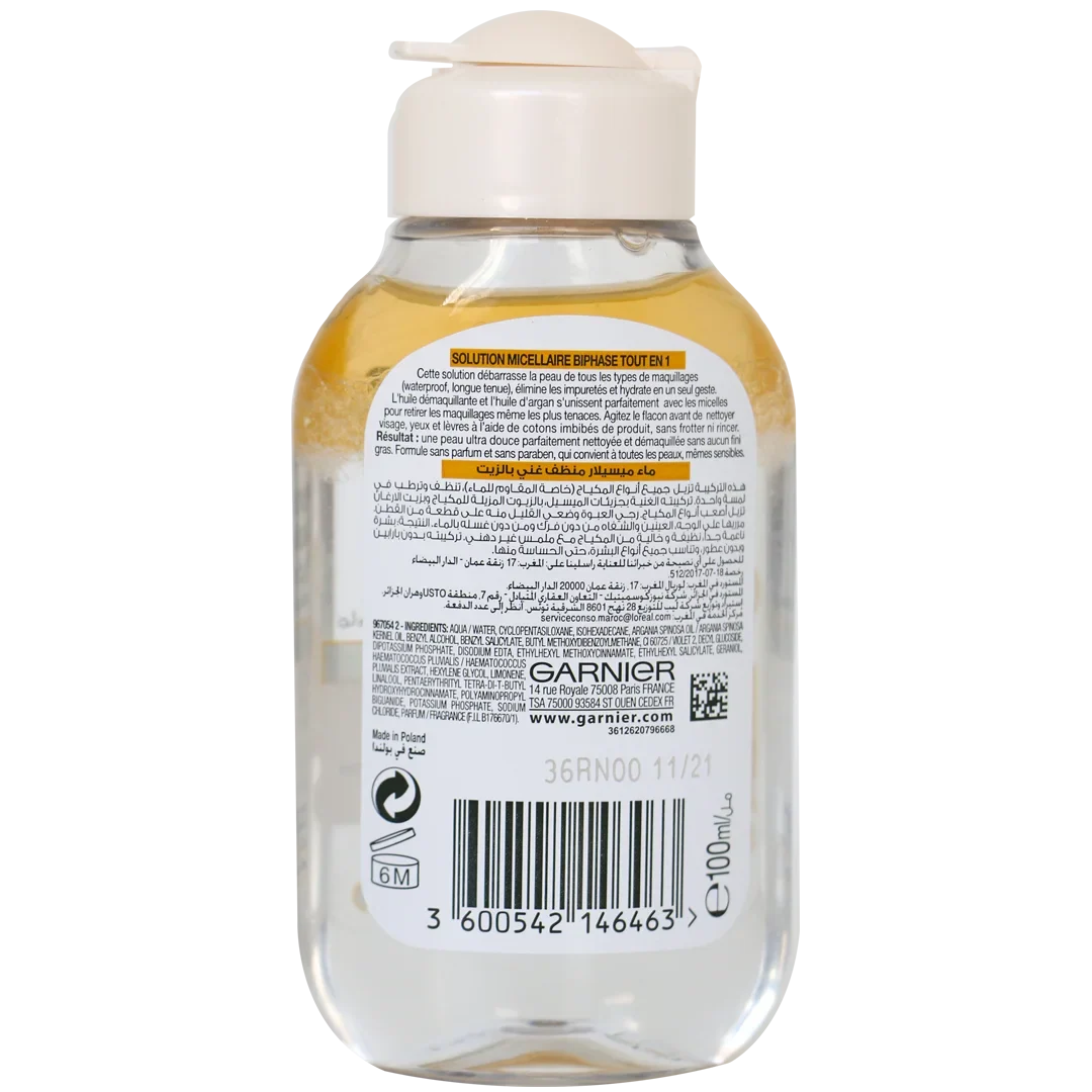 GARNIER EAU MICELLAIRE PT