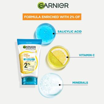 GARNIER - SKINACTIVE FAST CLEAR SCRUB 50ML