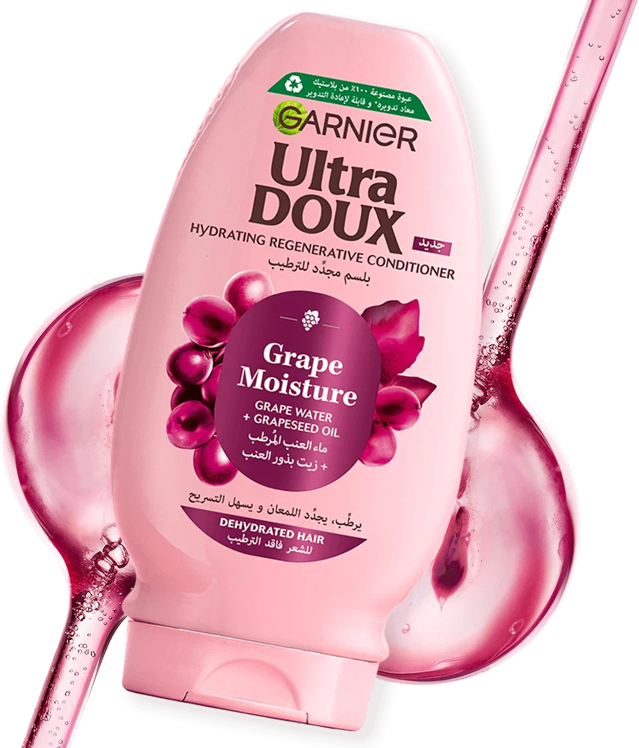 GARNIER - ULTRA DOUX GRAPE MOISTURE CONDITIONNER 200ML