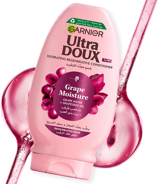 GARNIER - ULTRA DOUX GRAPE MOISTURE CONDITIONNER 200ML