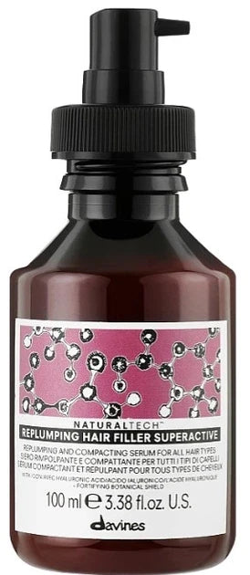 DAVINES - NATURALTECH REPLUMPING HAIR FILLER SUPERACTIVE SERUM 100ML