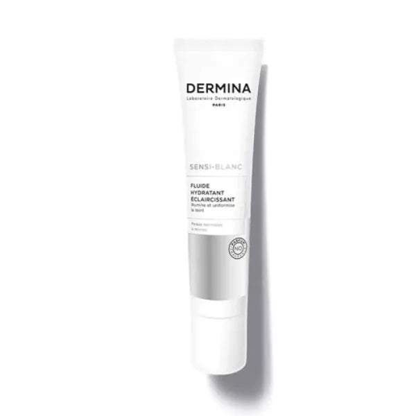 DERMINA - SENSI-BLANC FLUIDE HYDRATANT ECLAIRCISSANT 40ML