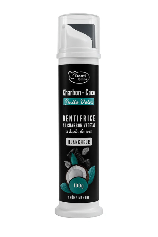 DENTI SMILE - DENTIFRICE AU CHARBON VEGETAL