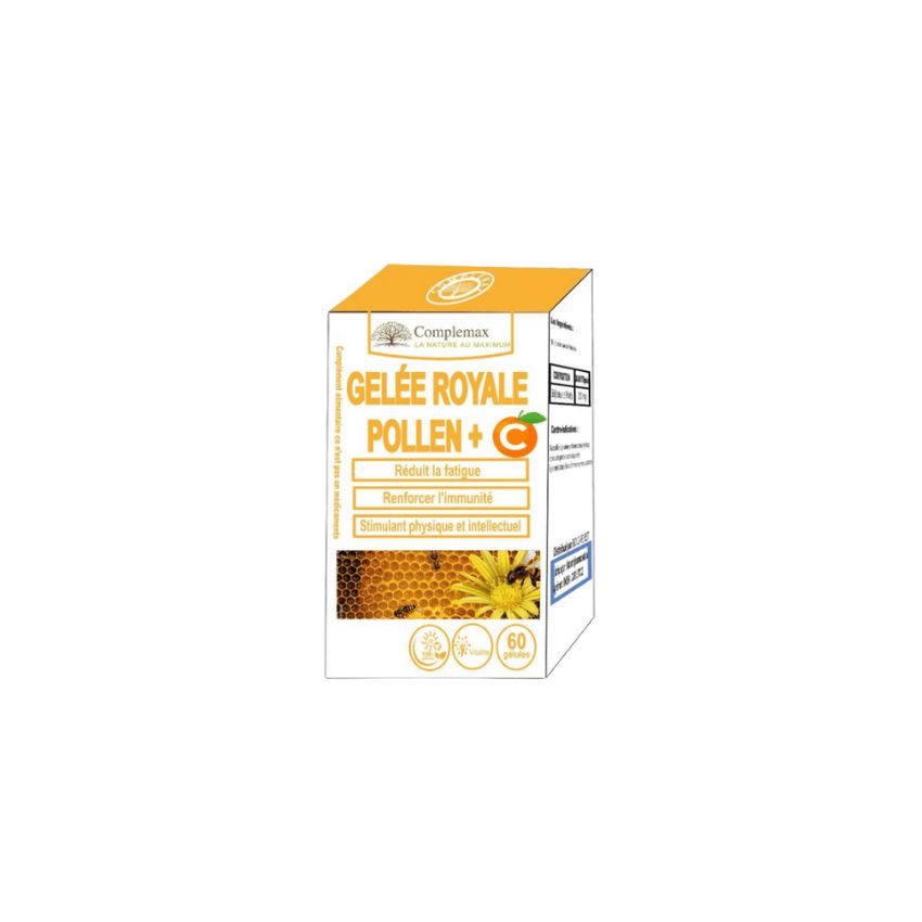 COMPLEMAX - GELEE ROYAL POLLEN C 60GELULES