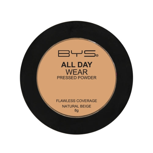 BYS - ALL DAY WEAR PRESSED POWDER NATURAL BEIGE