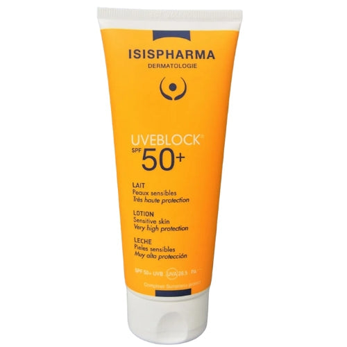 ISISPHARMA - UVEBLOCK SPF 50 LAIT PEAUX SENSIBLES 100ML