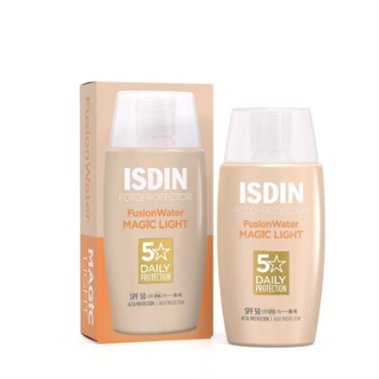 ISDIN - FOTOPROTECTOR FUSION WATER COLOR LIGHT SPF50, 50ML