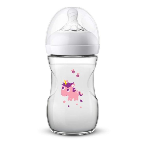 AVENT - BIBERON NATURAL UNICORN 260ML