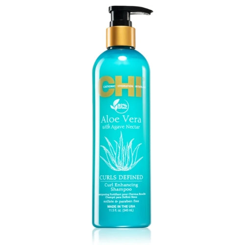 CHI - ALOE VERA WITH AGAVE NECTAR CURLS DEFINED SHAMPOO 340ML