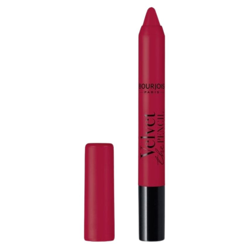 BOURJOIS - VELVET THE PENCIL 15 ROUGE ES-CARMIN