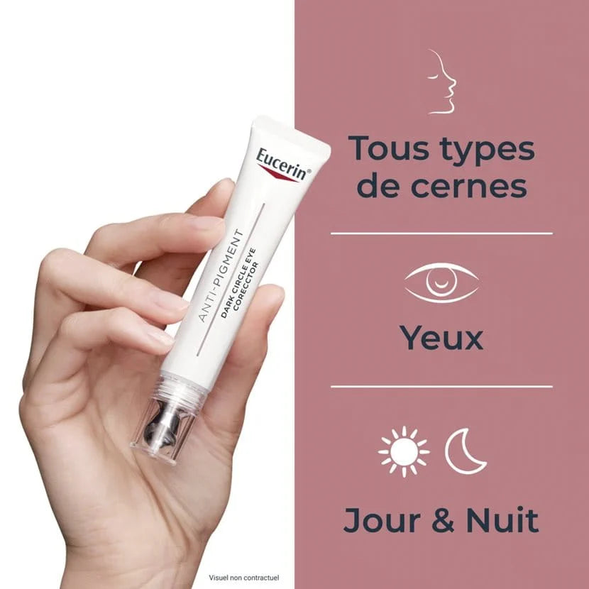 EUCERIN - ANTI PIGMENT SOIN CONTOUR DES YEUX ILLUMINATEUR