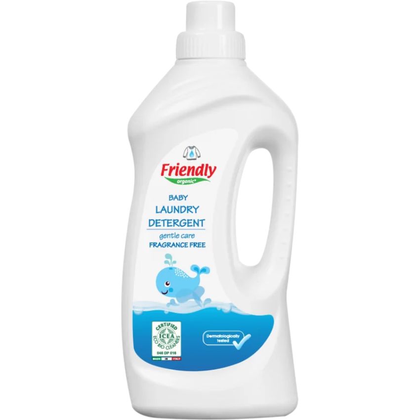 FRIENDLY ORGANIC - LIQUIDE LESSIVE 100% NATUREL 1L NEUTRE 1L