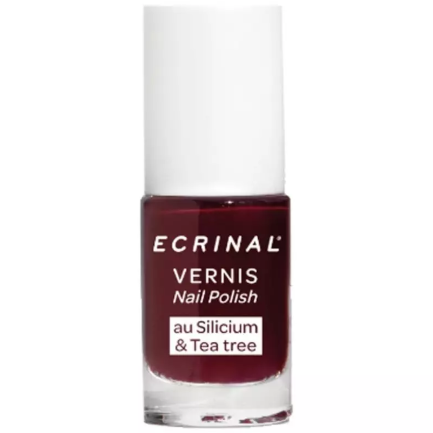 ECRINAL - VERNIS SILICIUM TEA TREE ROUGE CERISE 5ML