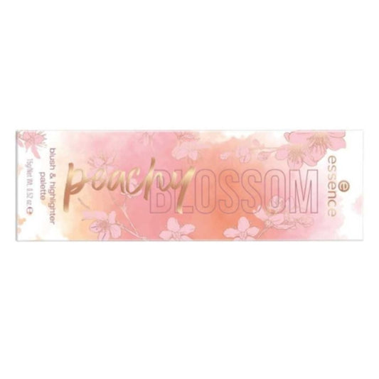 ESSENCE - PEACHY BLOSSOM BLUSH ET HIGHLIGHTER PALETTE