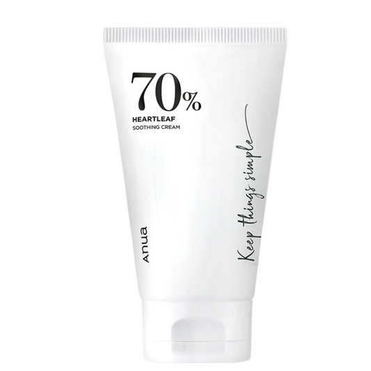 ANUA - HEARTLEAF 70 SOOTHING CREAM 70% 100ML