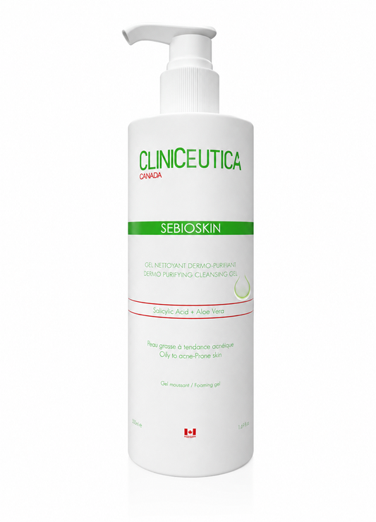 CLINICEUTICA - SEBIOSKIN GEL NETTOYANT 250 ML