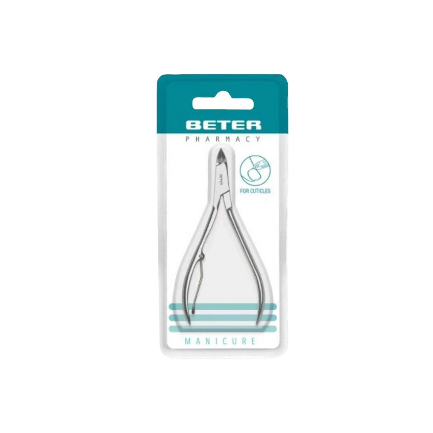 BETER - PINCE DE MANUCURE POUR PEAUX ACIER INOXIDABLE ASSEMBLE