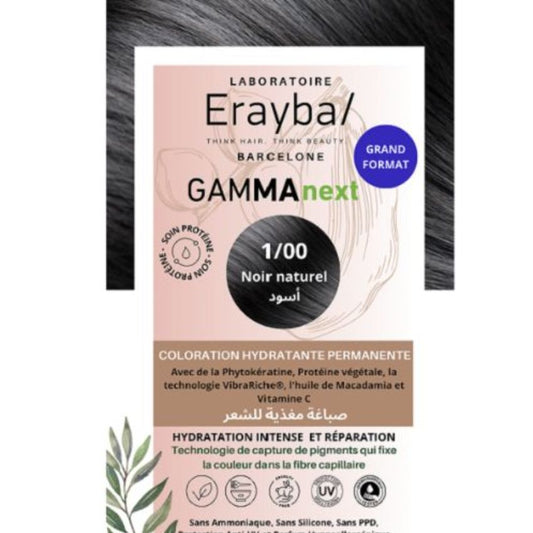 ERAYBA/-GAMMA NEXT 1/00 NOIR NATUREL