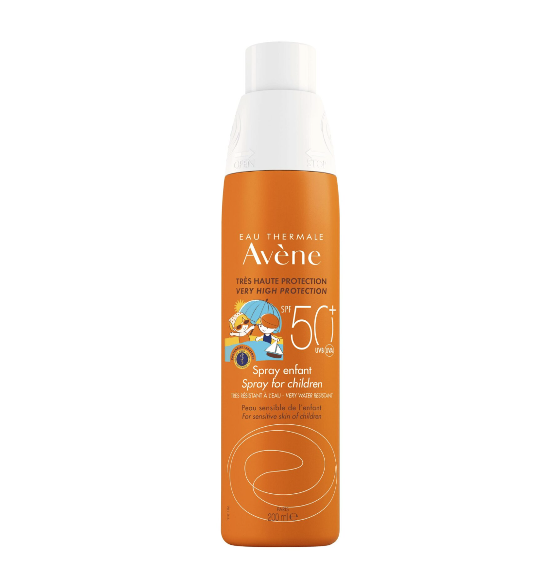 AVENE- SOLAIRE ECRAN SPRAY ENFANT SPF50 200ML