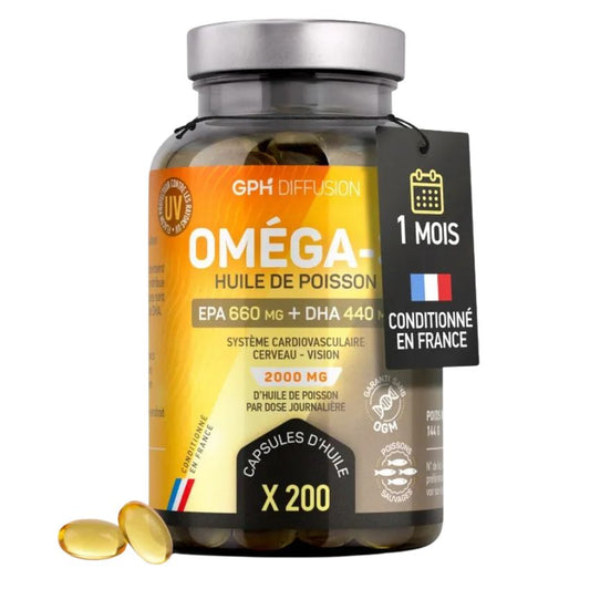 GPH - OMEGA 3 200 CAPSULES