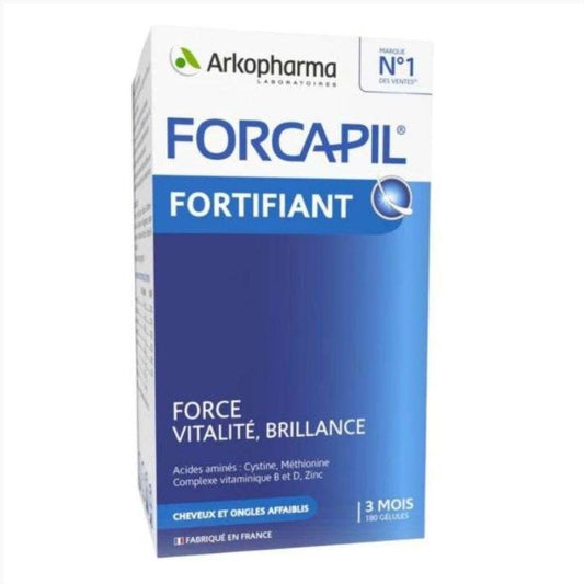 ARKOPHARMA - FORCAPIL CHEVEUX ET ONGLES 180 GELULES 3MOIS