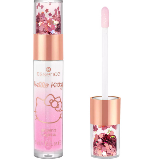 ESSENCE - GLOSS GLOWING HELLO KITTY 01