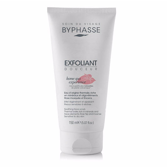BYPHASSE - EXFOLIANT DOUCEUR VISAGE ROSE MUSQUEE ET ENCENS 150ML